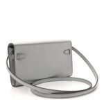 Metallic Chevre Chamkilight Kelly Wallet To Go Argent - Image 3