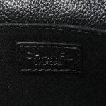 Grained Calfskin Quilted 2.55 Reissue Flap Belt Bag Clutch Black - Image 6