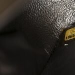 Metallic Lambskin Quilted Mini Rectangular Flap Ruthenium - Image 7