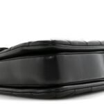 Lambskin Quilted Large Trendy CC Dual Handle Flap Bag Black - Image 10