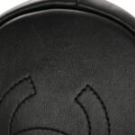 Lambskin Quilted Resin Bi-Color Chain Bucket Bag Black - Image 13