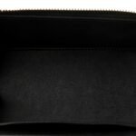 Lambskin Quilted Small Top Handle Vanity Case With Chain Black - Image 5