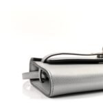 Metallic Chevre Chamkilight Kelly Wallet To Go Argent - Image 8