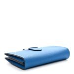 Epsom Bearn Card Holder Wallet Turquoise - Image 4