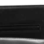 Lambskin Quilted Boy Wallet On Chain WOC Black - Image 12