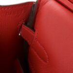 Swift Birkin 25 Rouge Casaque - Image 7