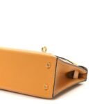 Chevre Mysore Mini Kelly Sellier 20 Jaune D'or - Image 10