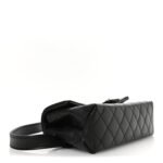 Grained Calfskin Quilted 2.55 Reissue Flap Belt Bag Clutch Black - Image 4