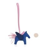 Milo Lambskin Grigri Rodeo Pegase Horse Bag Charm PM PM Bleu France Mauve Sylvestre Bleu Saphir - Image 2