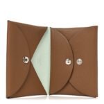 Epsom Verso Calvi Duo Card Case Alezan Vert Peppermint - Image 5