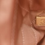 Metallic Calfskin Quilted Small Chanel 22 Pink - Image 9