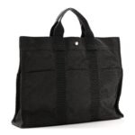 Canvas Herline MM Tote Grey - Image 3