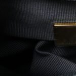 Shiny Aged Calfskin Quilted Nano Kelly Shopper Dark Blue - Image 7