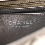 Metallic Lambskin Quilted Mini Rectangular Flap Ruthenium - Image 6