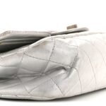 Metallic Lambskin Quilted 2.55 Reissue 227 Flap Silver - Image 9