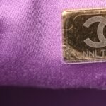 Suede Quilted Mini Chanel 25 Handbag Purple - Image 7