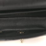Lambskin Quilted Extra Mini V For Victory Flap Black - Image 5