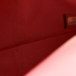 Patent Chevron Quilted Medium Single Flap Pink - Image 7