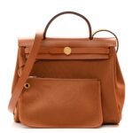 Military Toile Vache Hunter Herbag Zip Retourne 31 PM Fauve - Image 3