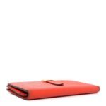 Epsom Bearn Gusset Wallet Orange Poppy - Image 4