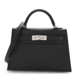 Epsom Mini Kelly Sellier 20 Black