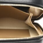 Lambskin Quilted CC Pearl Crush Camera Case Black - Image 6