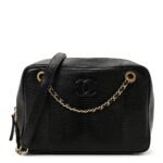 Lizard Coco Vintage Camera Case Black