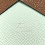 Epsom Verso Calvi Duo Card Case Alezan Vert Peppermint - Image 6