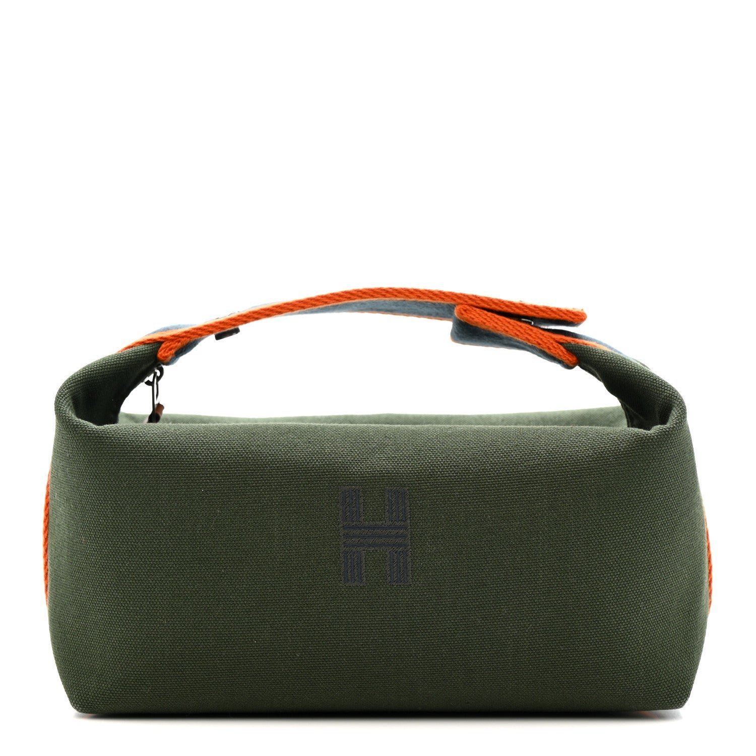 3cc2578576c22f31a0c4a031cc3b3d46.jpg Canvas Small Bride-A-Brac Pouch Vert Foret - Image 1