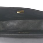 Shiny Lambskin Quilted Mini Maxi CC Flap Black - Image 5