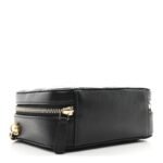 Lambskin Quilted CC Pearl Crush Camera Case Black - Image 4