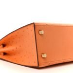 Ostrich Kelly Sellier 25 Abricot - Image 9