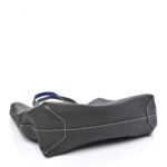 Taurillon Clemence Double Sens 36 Reversible Tote Graphite Bleu Electrique - Image 7
