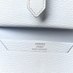 Chevre Mysore Mini Bearn Wallet Bleu Brume - Image 6