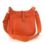 Taurillon Clemence Evelyne III PM Orange - Image 3