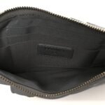 Lambskin Quilted Chanel 19 Phone and Card Holder Silver - Image 5