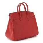 Swift Birkin 25 Rouge Casaque - Image 3