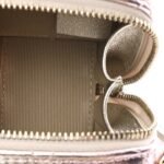 Gradient Metallic Lambskin Quilted Like A Wallet Clutch With Chain Gold Pink - Image 5