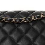 Lambskin Quilted Large Urban Spirit Backpack Black - Image 8