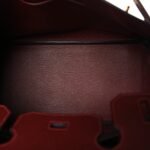 Epsom Birkin 30 Rouge H - Image 5