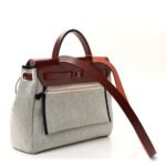 H Plume Canvas Vache Hunter Horseshoe Laque Circuit 24 Herbag Zip Retourne 31 Bleu Indigo Ecru Rouge H - Image 4