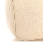 Sheepskin Quilted Medium Vintage Mademoiselle Flap White - Image 14