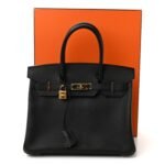 Epsom Birkin 30 Black - Image 11