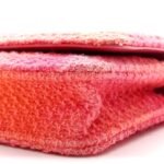 Wool Tweed Lambskin Quilted Chanel 19 Wallet On Chain WOC Coral Pink - Image 10