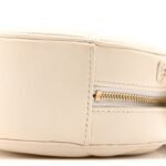 Lambskin Quilted Chanel 19 Round Clutch With Chain White - Image 10