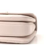 Lambskin Quilted Small Trendy CC Flap Dual Handle Bag Lilas Lilac - Image 10