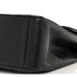 Lambskin Quilted XL Jumbo Single Flap Black - Image 11