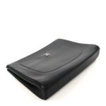Grained Calfskin Large Neo Executive Cosmetic Case Black - Image 4
