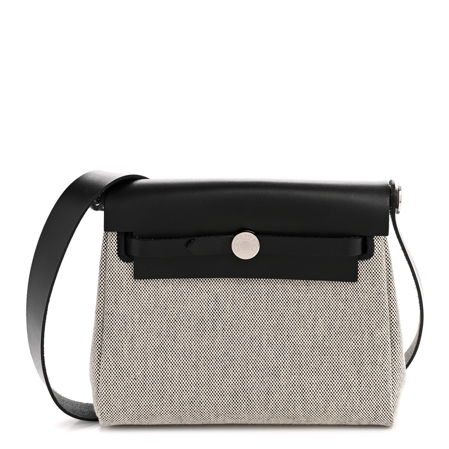 64f09cddcd127f83a617d8a1f98801a9.jpg Military Toile Vache Hunter Herbag Zip Retourne 20 Ecru Black - Image 1