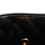 Lambskin Quilted Medium Kelly Flap Bag Black - Image 7